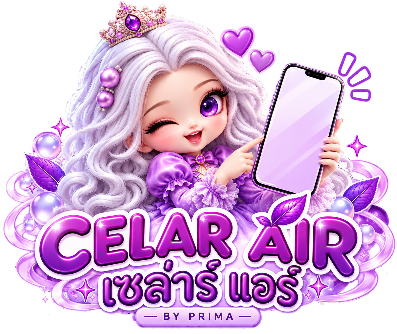 มาสคอต Celar Air พร้อมให้คำปรึกษา